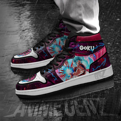 Dragon Ball Son Goku Kaio-ken JD Sneakers Custom Anime Shoes