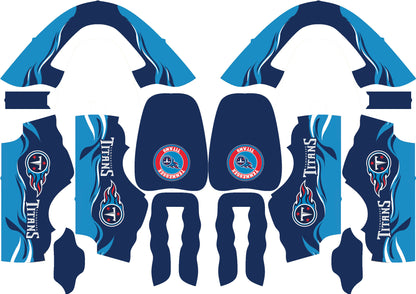 Tennessee Titans Air Sneakers NFL Custom Sports Shoes