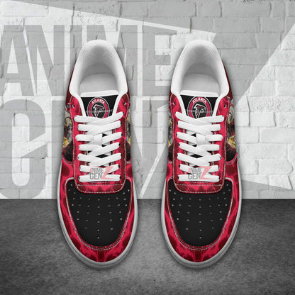 Atlanta Falcons Air Sneakers Mascot Thunder Style Custom NFL Sport Shoes