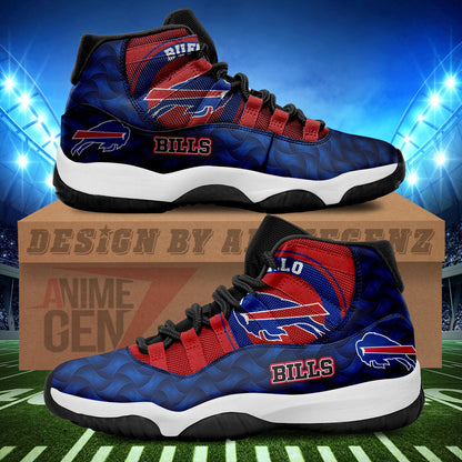 Buffalo Bills Air Jordan 11 Sneakers NFL Custom Sport Shoes