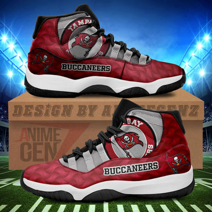 Tampa Bay Buccaneers Air Jordan 11 Sneakers NFL Custom Sport Shoes