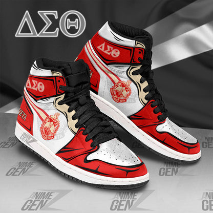 Delta Sigma Theta JD Sneakers Sororities Custom Shoes