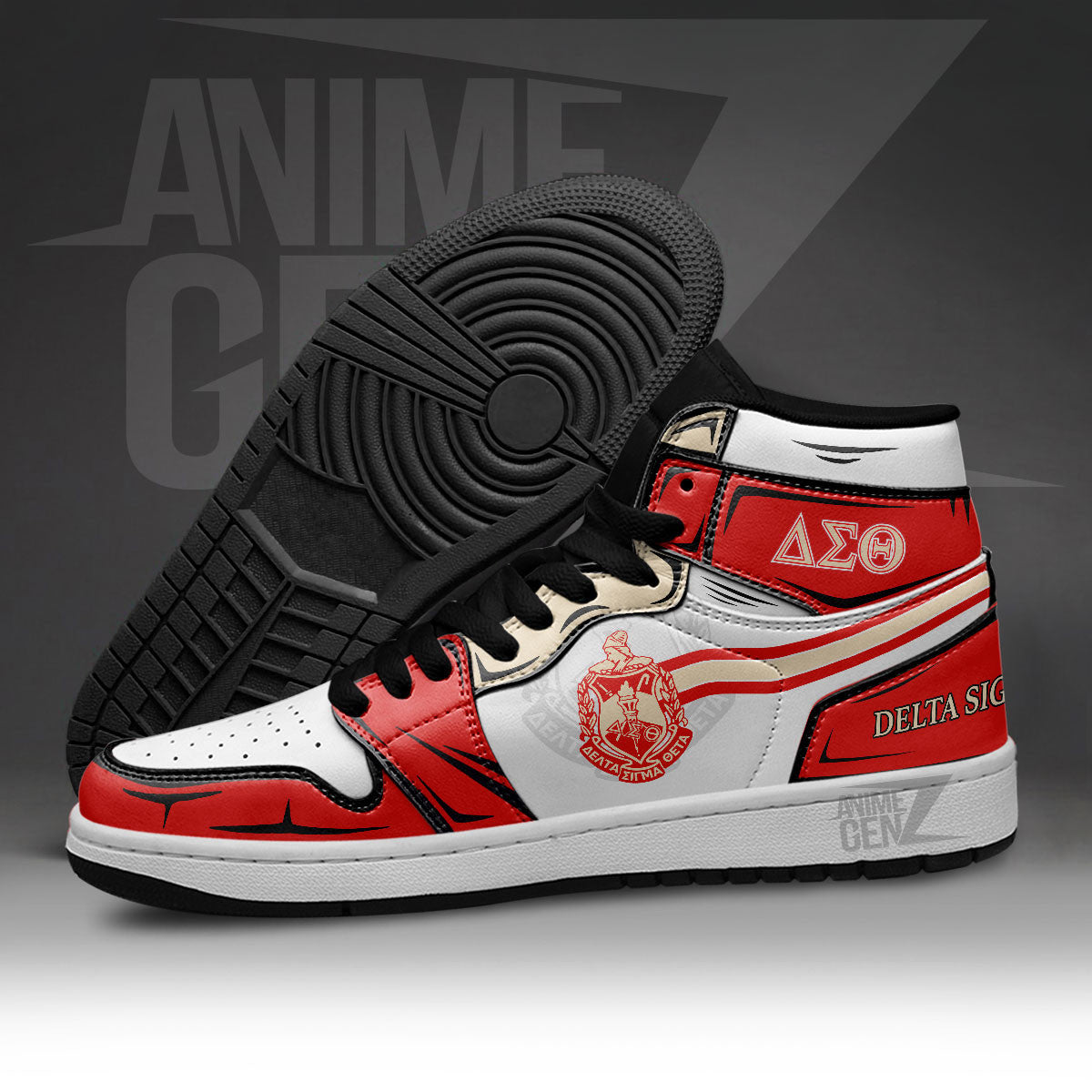 Delta Sigma Theta JD Sneakers Sororities Custom Shoes