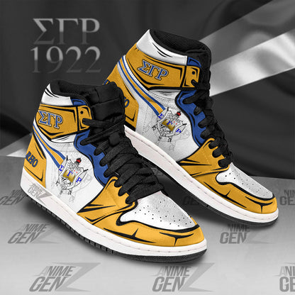 Sigma Gamma Rho JD Sneakers Sororities Custom Shoes