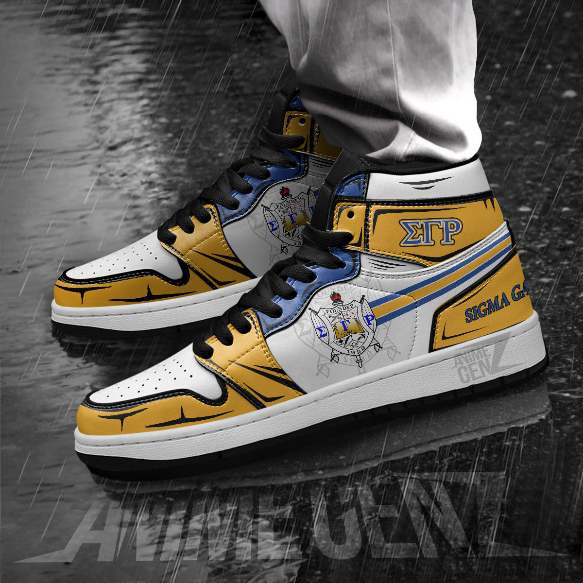 Sigma Gamma Rho JD Sneakers Sororities Custom Shoes