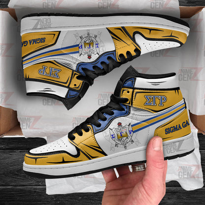 Sigma Gamma Rho JD Sneakers Sororities Custom Shoes